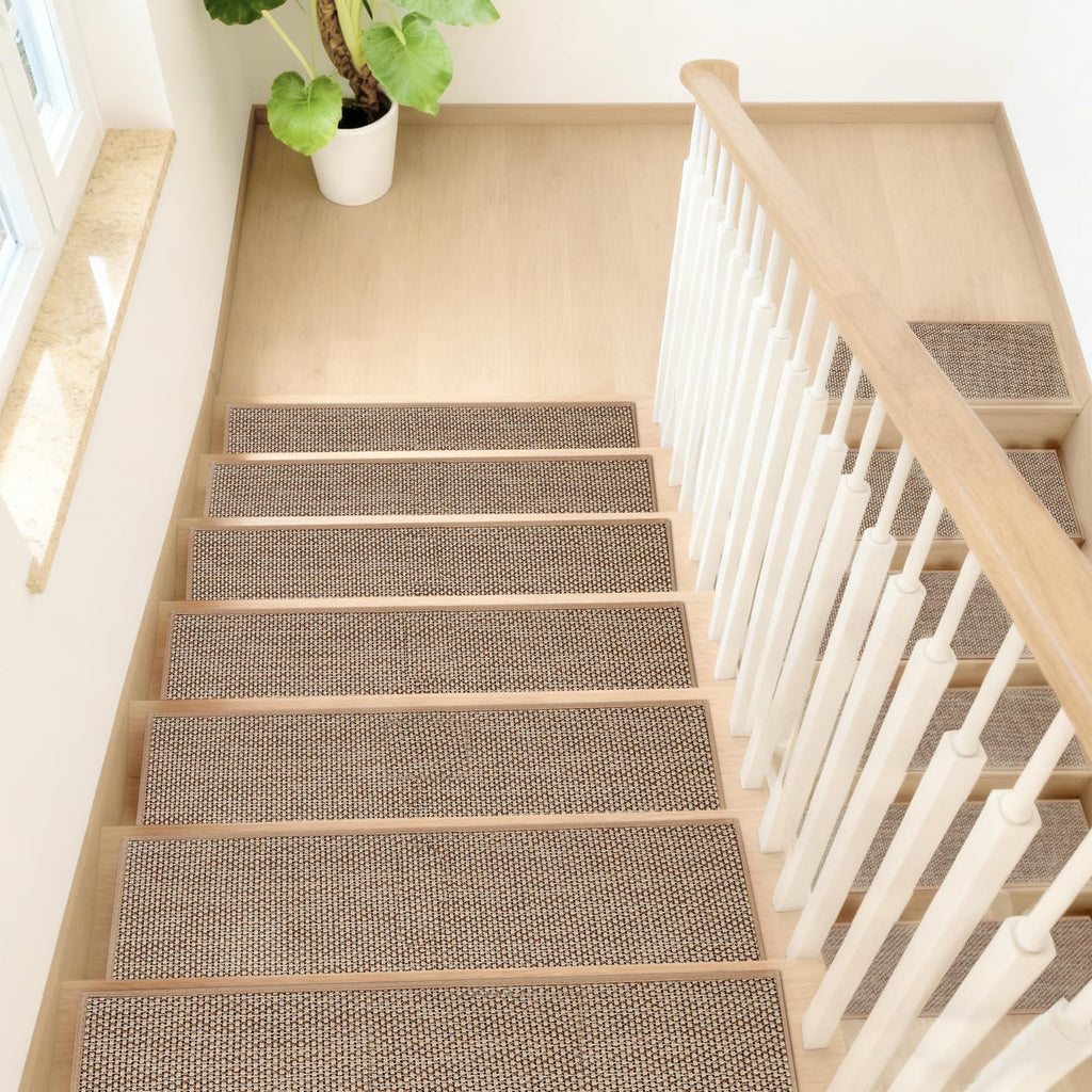 Non Slip for Wooden Steps, 15 Pack, 8"x 30", Beige