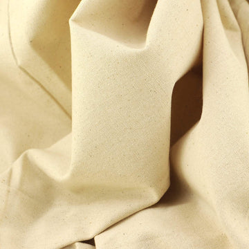 6OZ Cotton Duck Canvas Sewing & Crafting, Drop Cloth By The Yard (Natural)