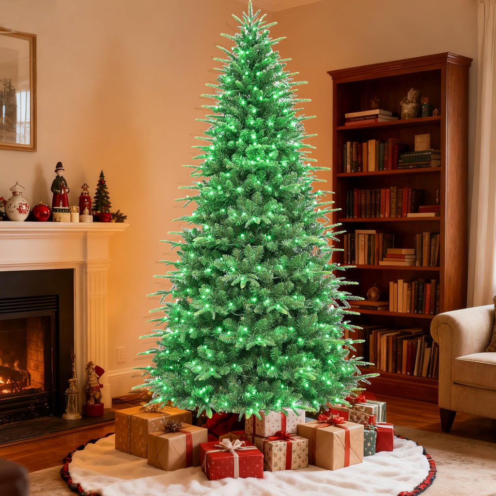 7.5 ft Pre-lit Artificial Christmas Tree with Remote Control
