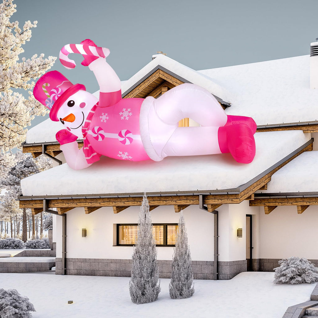 6 FT Christmas Inflatables Snowman Outdoor Decorations