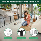 Homeplus Unleashed Indoor Dog Playpen - Stress-Free and Safe Play