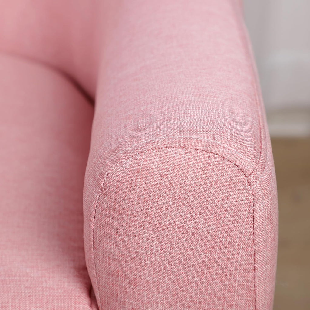 Seat Kids Sofa Children's Couch Ages 3-7 11" High Seat Pink