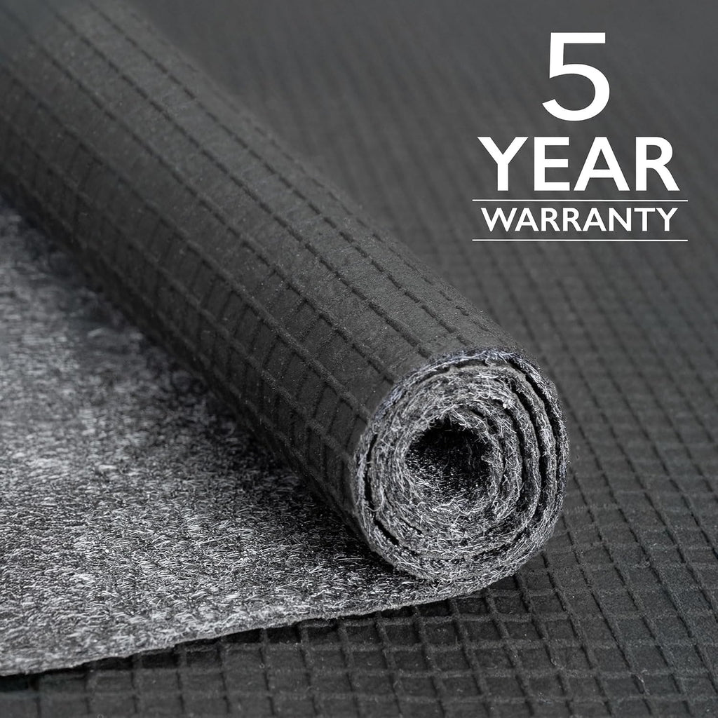 RugPro - 5'x7' - 1/16" Thick - Felt and Rubber - Ultra Slim Non-Slip Rug Pad - Set of 35