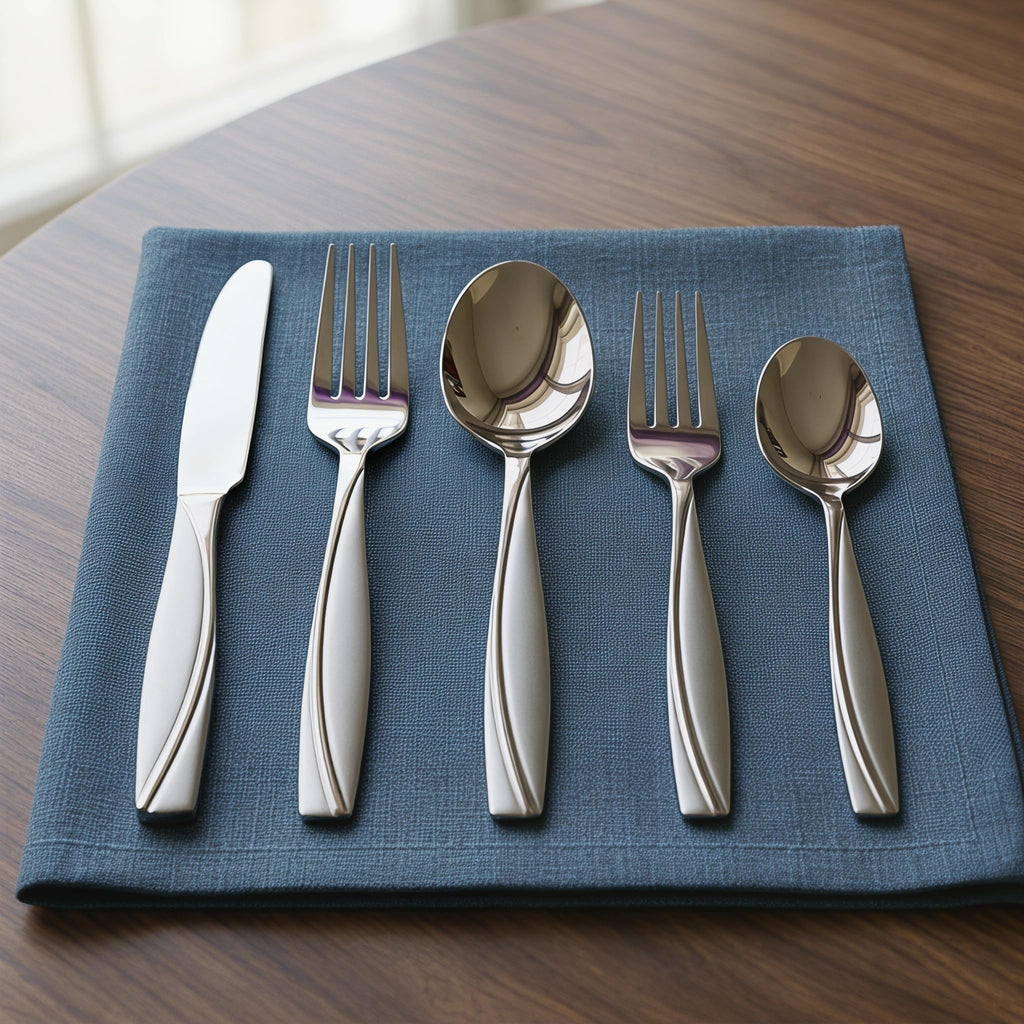 30-Piece Stainless Stee Silverware Set for 6