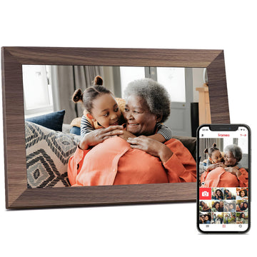 Digital Picture Frame, Frameo 10.1 Inch Smart WiFi Digital Photo Frame 32GB