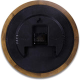 Kesin Wall Clock Wood 14 Inch Silent Wall Clocks Large Decorative Battery Operated Non Ticking Analog Retro Clock