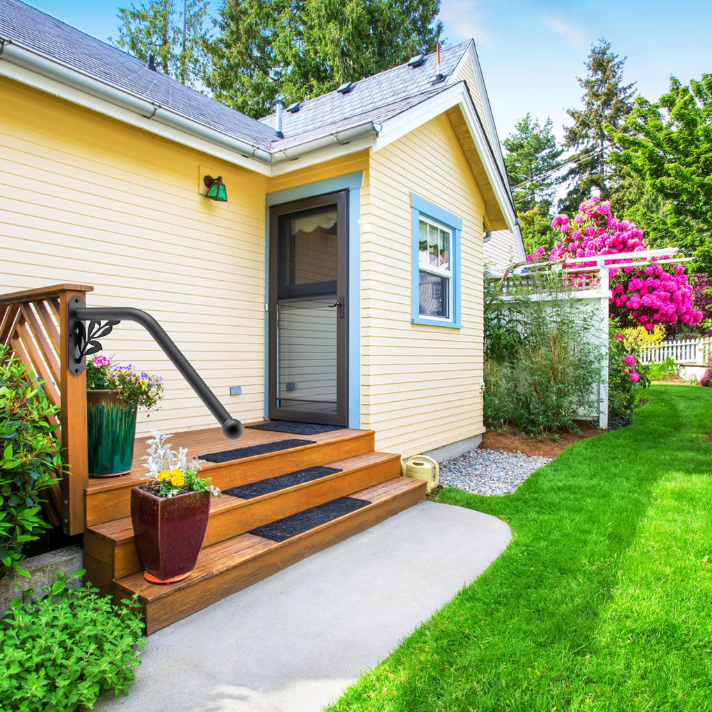 HandRails for Outdoor Steps Stair Railing | Casa Home Living