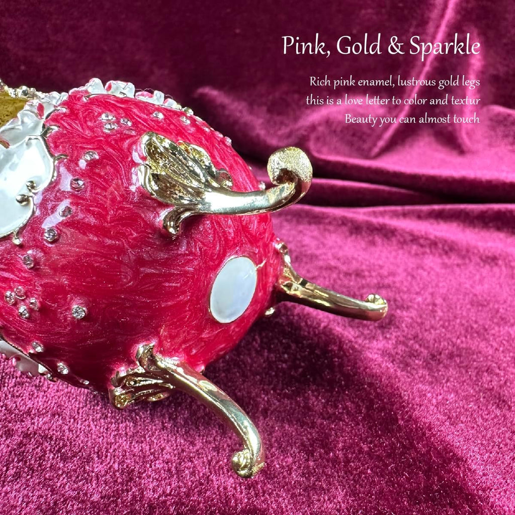 Carousel Music Box, 5.1" Faberge Egg Figurine with Christmas Melody