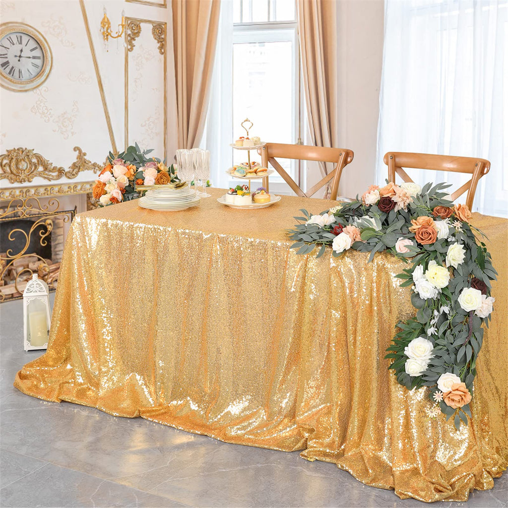 Sparkly Drape Tablecloth Gold Tablecloths Sequin Fabric Table Cloth