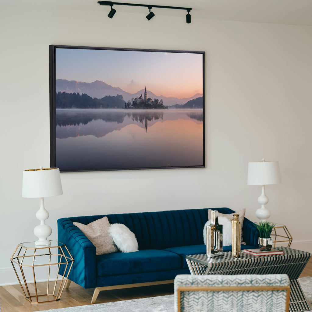24x36 Canvas Frame, Floating Frame 0.9"Deep(24x36, Black)