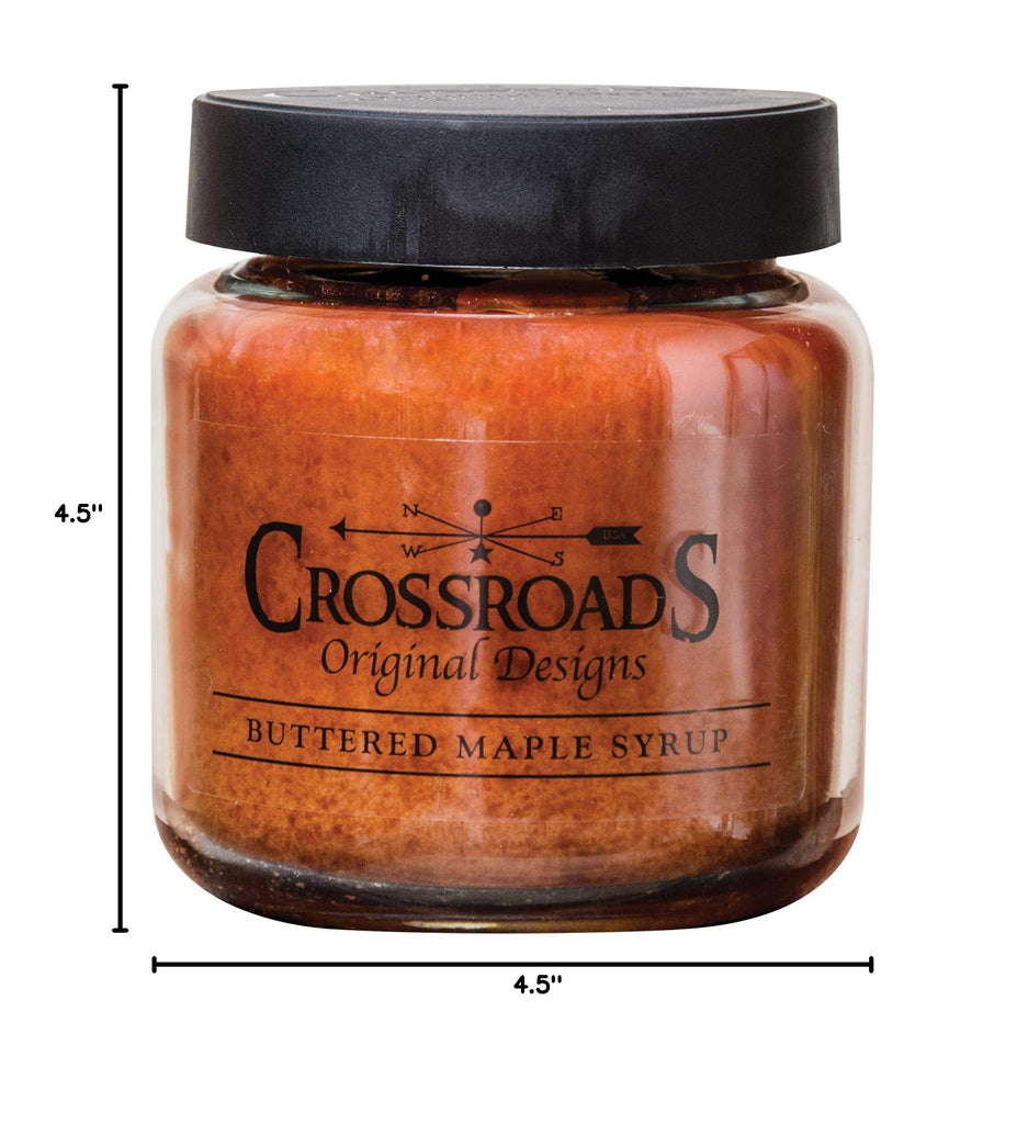 16 Ounce Jar Candle - Buttered Maple Syrup