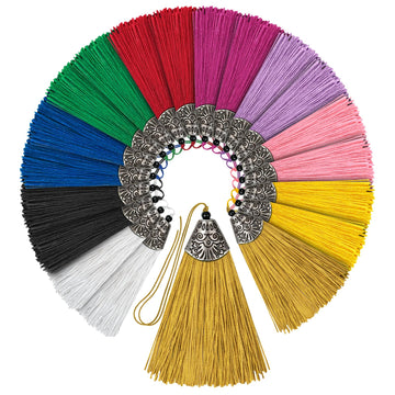 Boho Tassel Charm Jewelry Making Charm Bulk 10 Colors