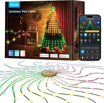 Christmas Tree Lights, 6.6ft × 24 String Lights for Holiday Decor