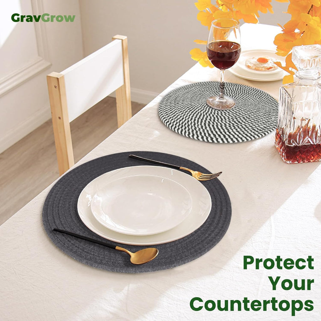 Inch Trivets for Hot Dishes - Set of 4