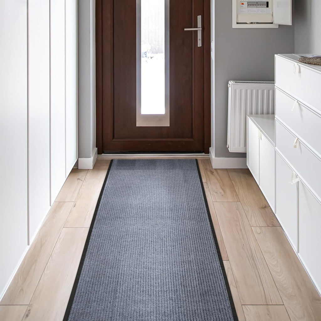 Carpet Runner, 3ft x 10ft Hallway Runner with PVC Non-Slip Backing Indoor Outdoor Floor Mat Area Rugs Balconies