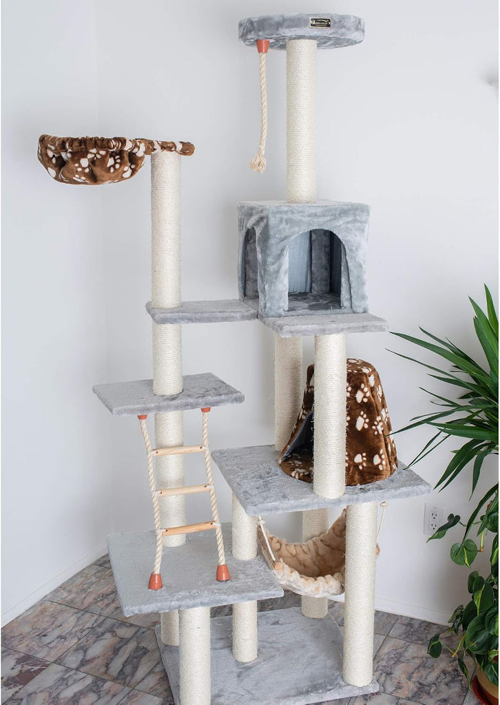 Cat Tree, Silver Gray