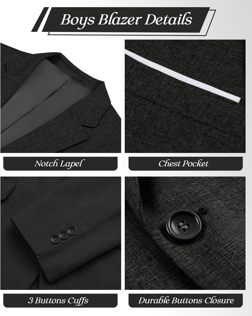 Blazer for Boys Lightweight Suits Jackets for Boys Suits Sport Coat Formal