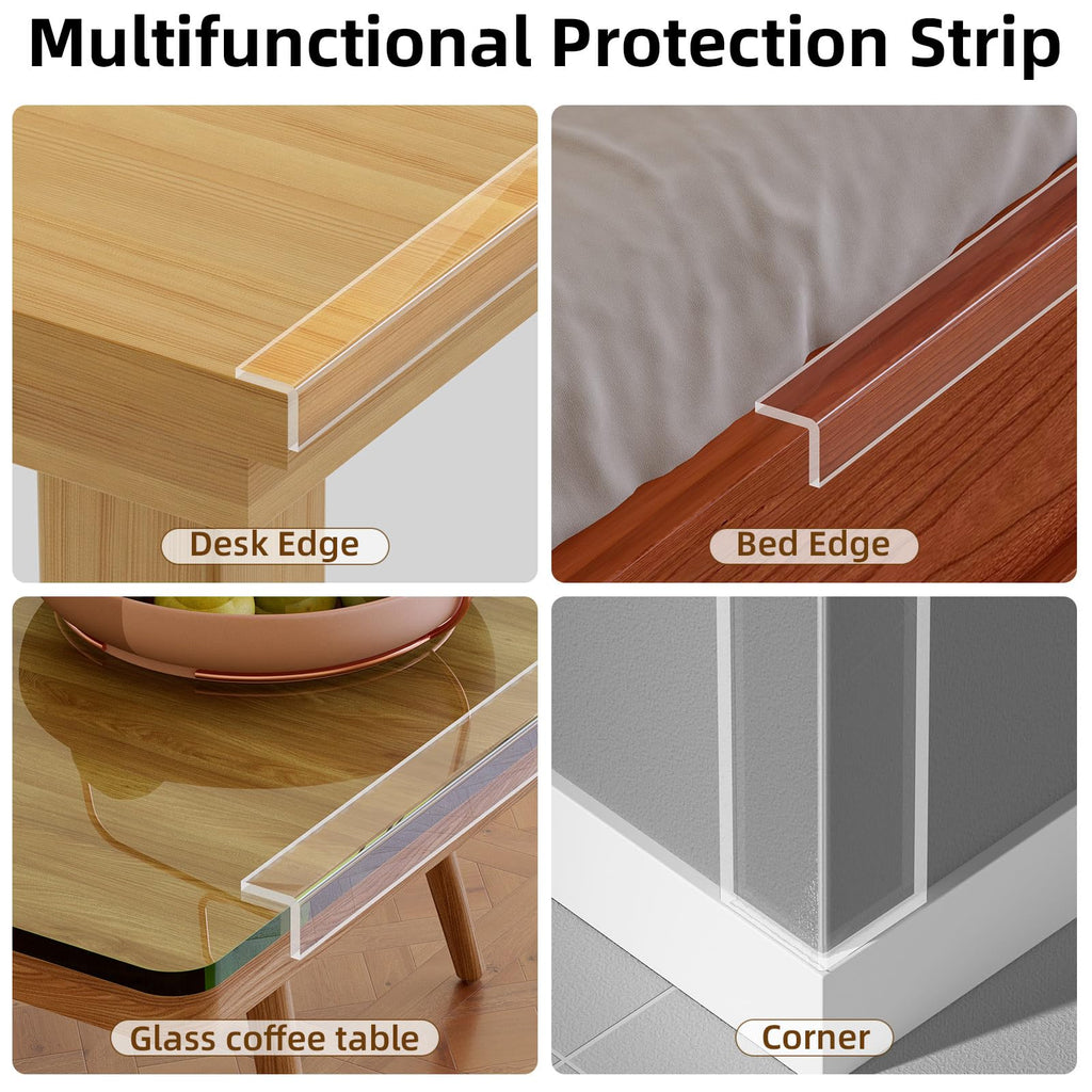 Corner Protector Clear Baby Proofing Edge Guard,1.2inX3.3FT