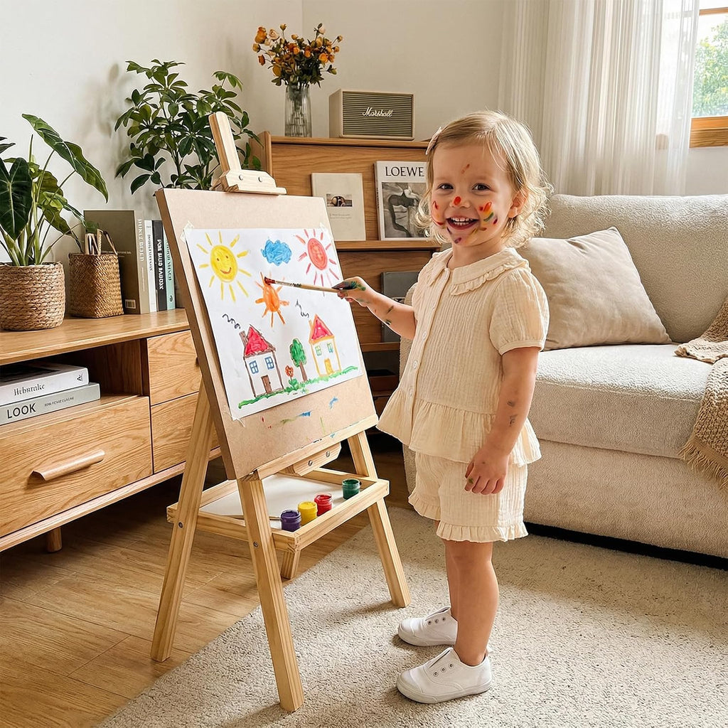 Baby Girl Button Down A-line Shirt Tops + Ruffled Shorts 2Pieces Clothes Set Cotton Gauze Solid Toddler Summer Outfit