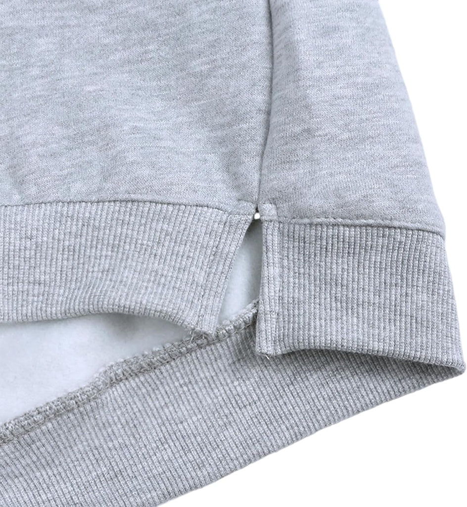 Toddler Sweatshirt Baby Boys Girls Crew Neck Long Sleeve Fall Shirts