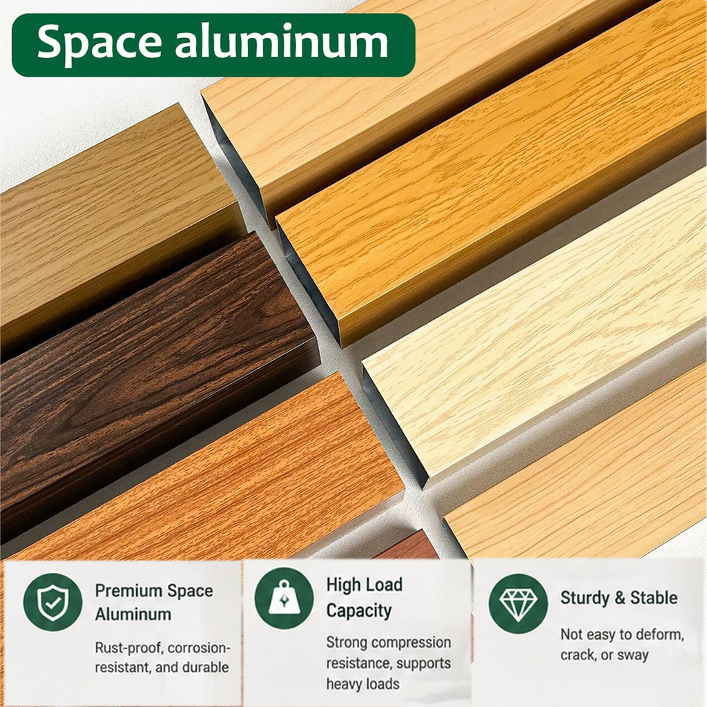 Floor to Ceiling Room Divider Wall Post Partition, Aluminum Wall Partition No Drilling, Stable Entrance Partition