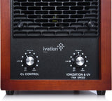 5-in-1 HEPA Air Purifier & Ozone Generator, Ionizer & Deodorizer for Up to 3,700 Sq/Ft - Included HE