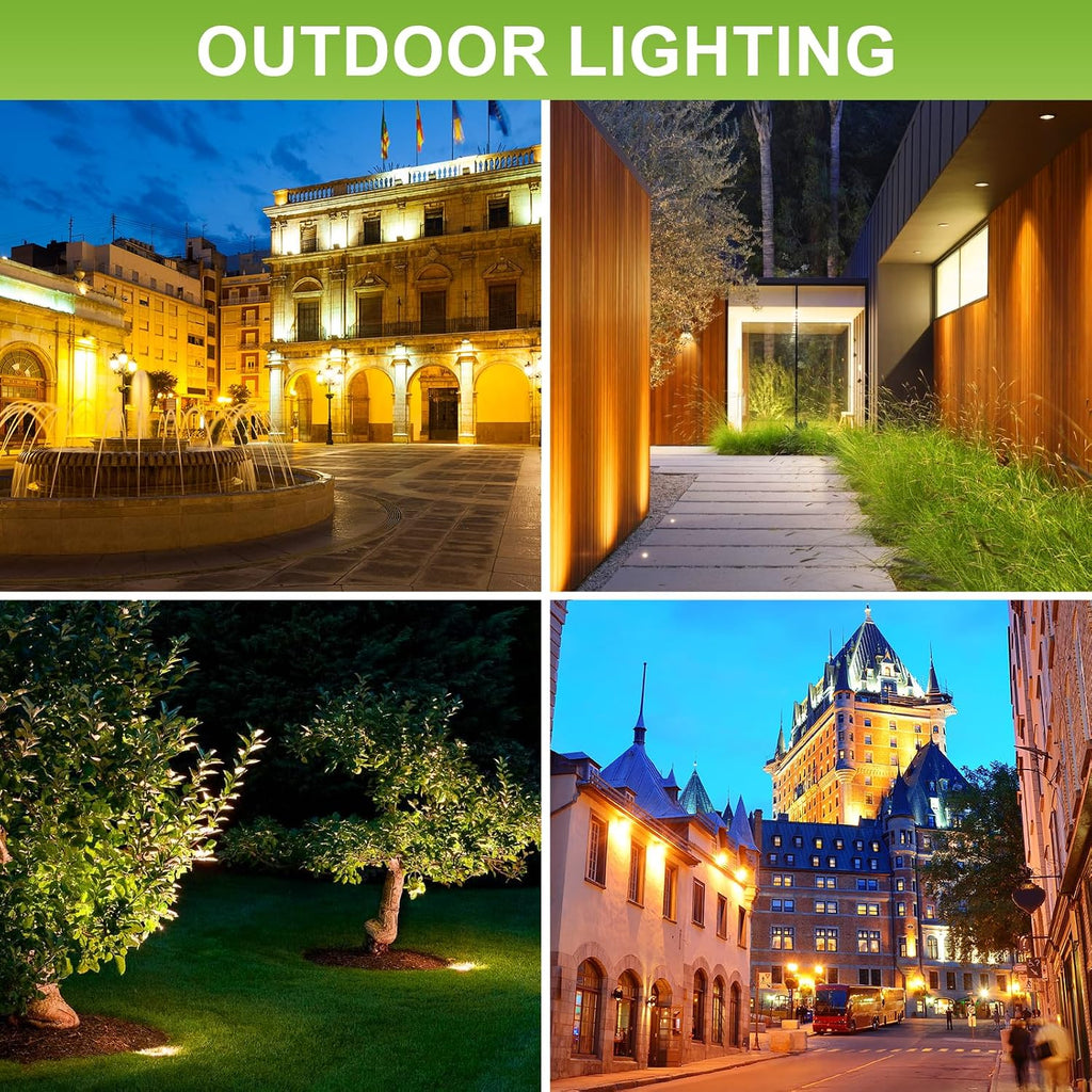 4 Pack MR16 LED Bulbs 50W Halogen Equivalent, 2700K Warm White, 5W GU5.3 MR16 12V Spotlight Bulb, Non-Dimmable,38