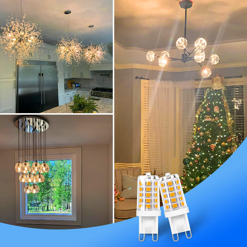 G9 LED Bulb Dimmable 5W 2700K Soft Warm White 40 Watt Equivalent