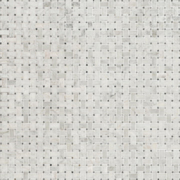 Marble Floor Wall Tile | Carrara White | 12" x 12"