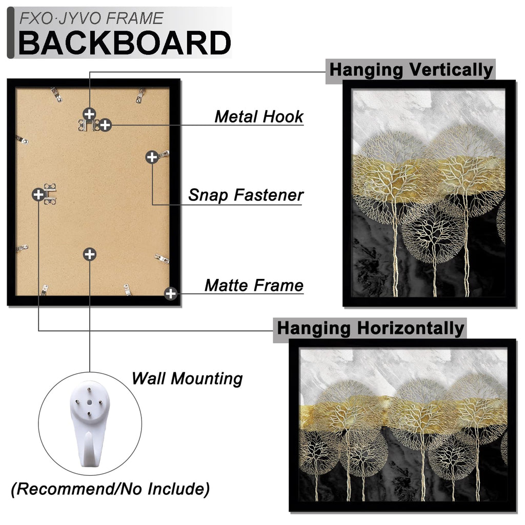 13x19 Picture Frame Set of 6 for Photo Poster Horizontally/Vertically
