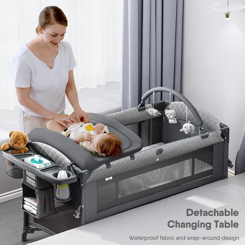 Bassinet, Play Yard, Bedside Crib Sleeper, Diaper Changer