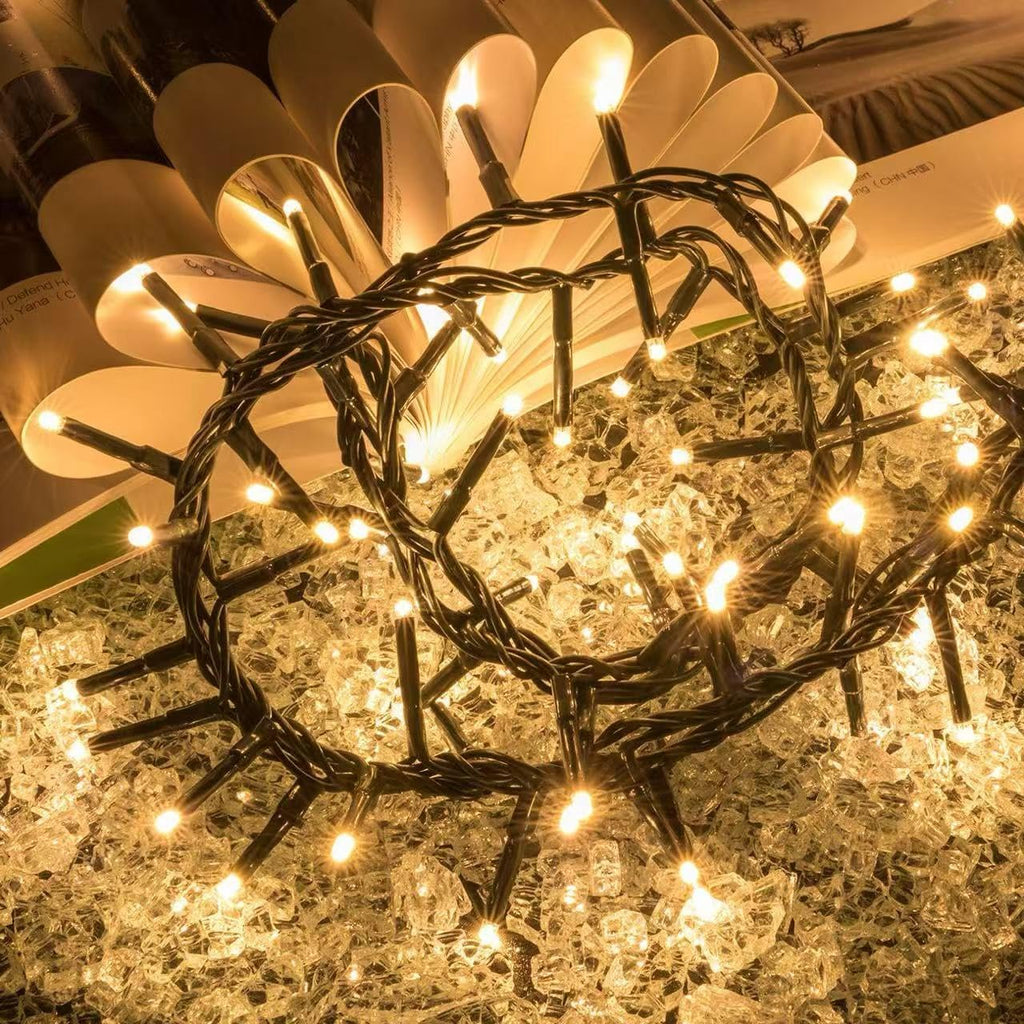 82FT 1000 LED Christmas Cluster Lights for Christmas Tree Warm White