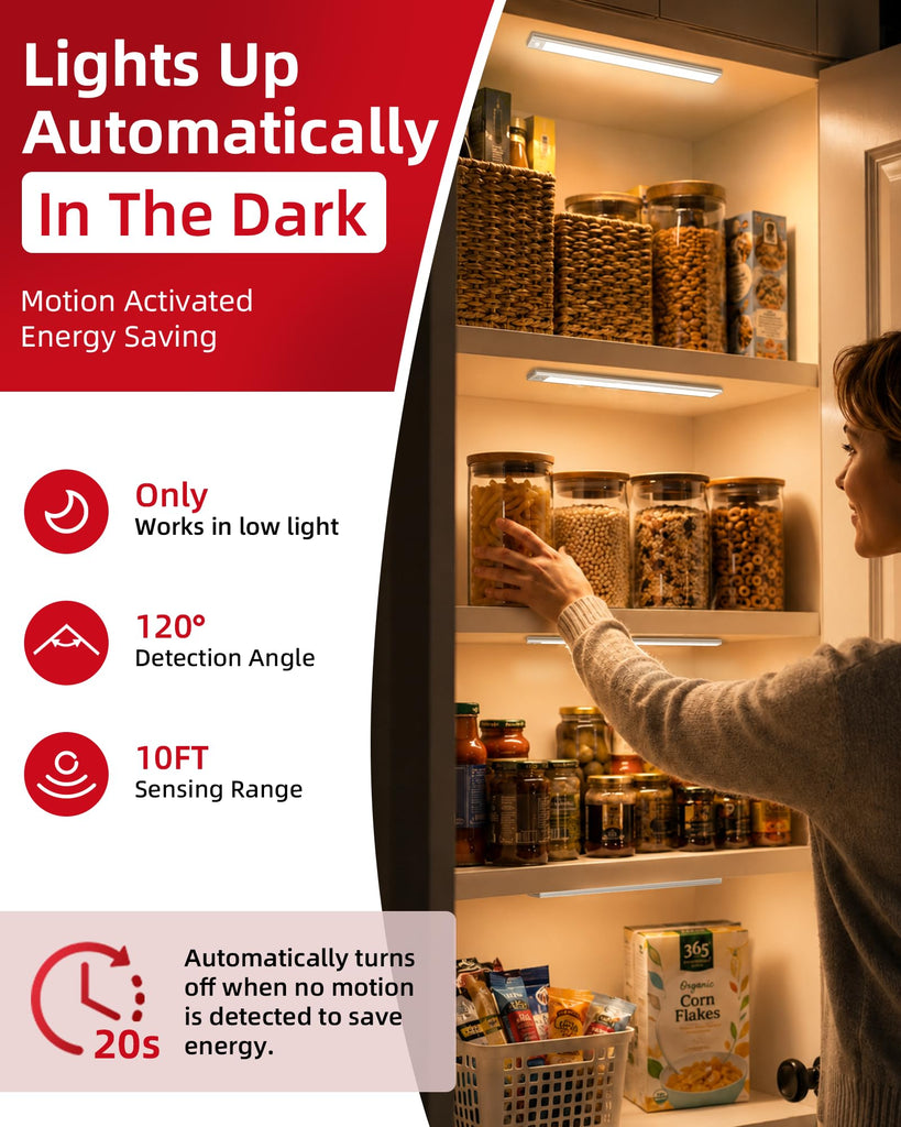 Under Cabinet Lights, Motion Sensor Light Indoor, Counter Lights