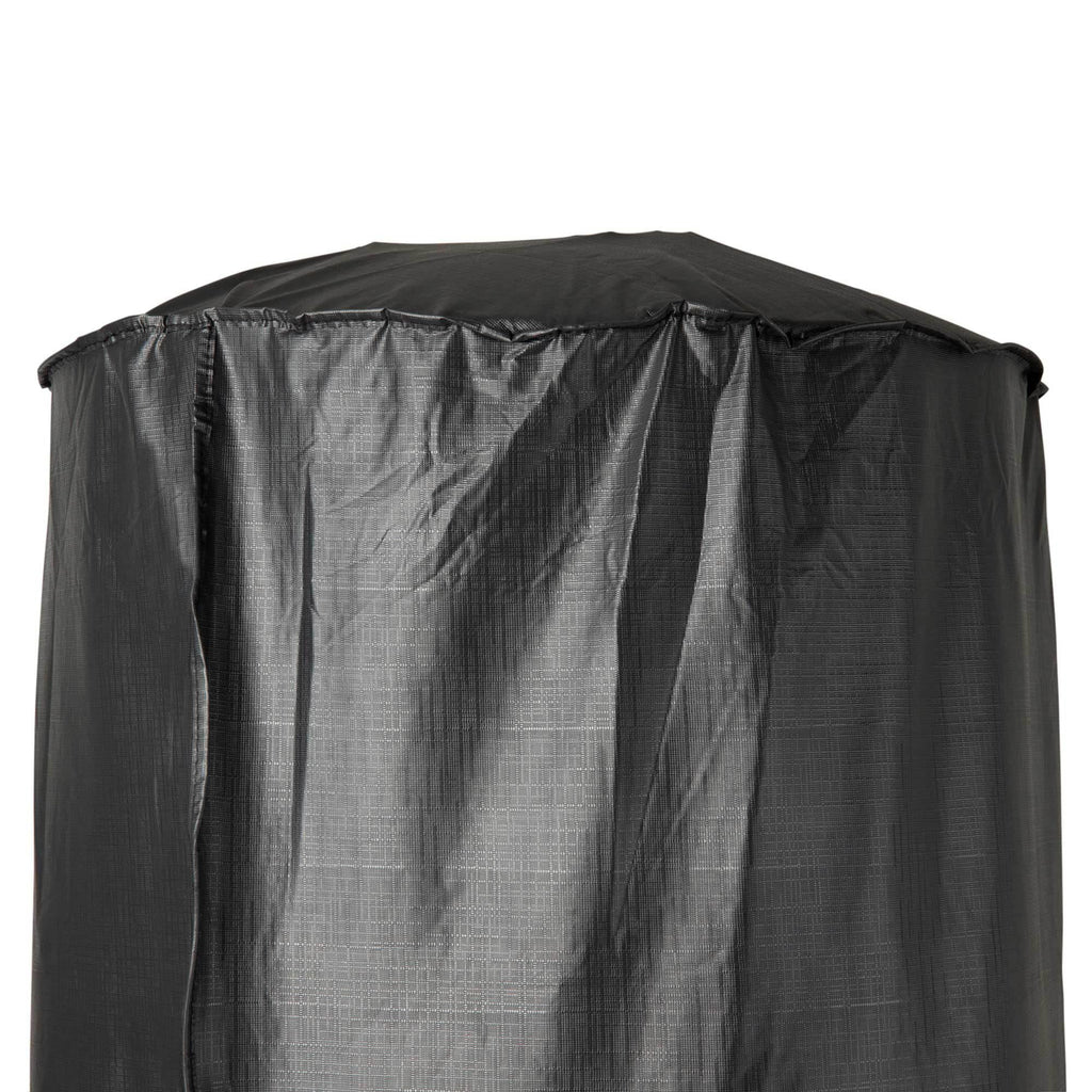 Outdoor Patio Heater Cover for Spiral Flame Heaters - black