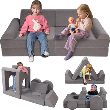 Toddler Couch, Piece Modular Kids Play Couch