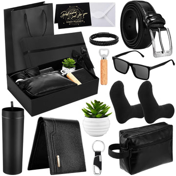 13 Pcs Birthday Gifts Baskets for Men Christmas Gift Set