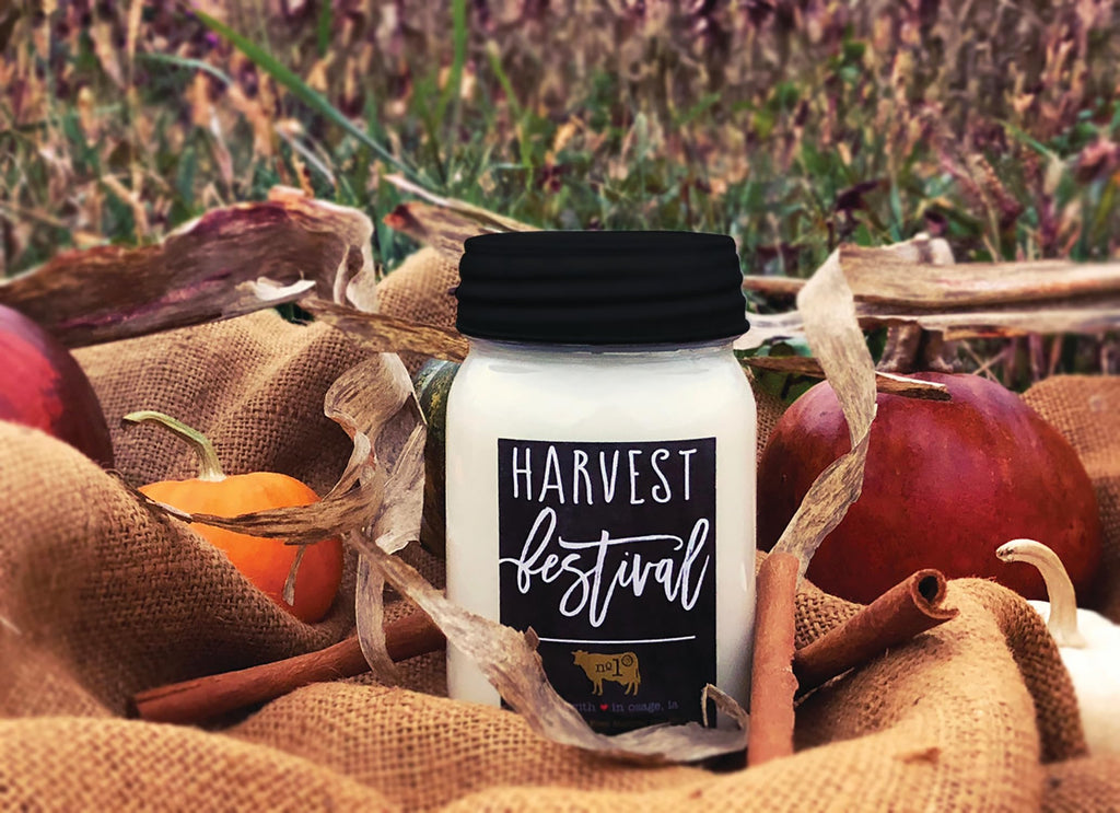 Soy Scented Candles, Harvest Festival, 13 Oz