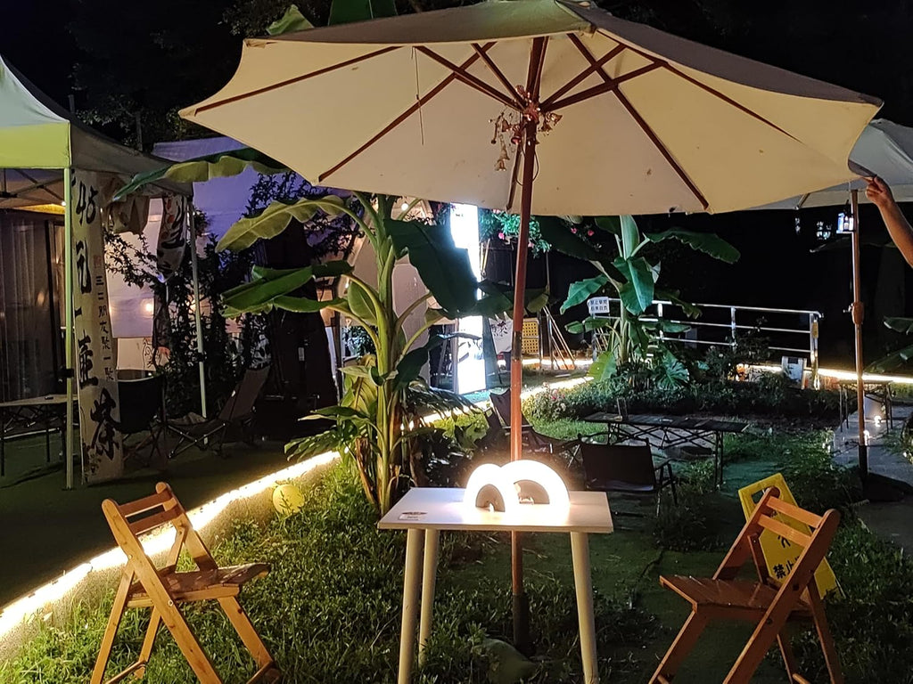 Magnetic 2-in-1 Umbrella Light, Detachable Parts, Long-Lasting, USB Charging Table Umbrellas, Flexible Placement