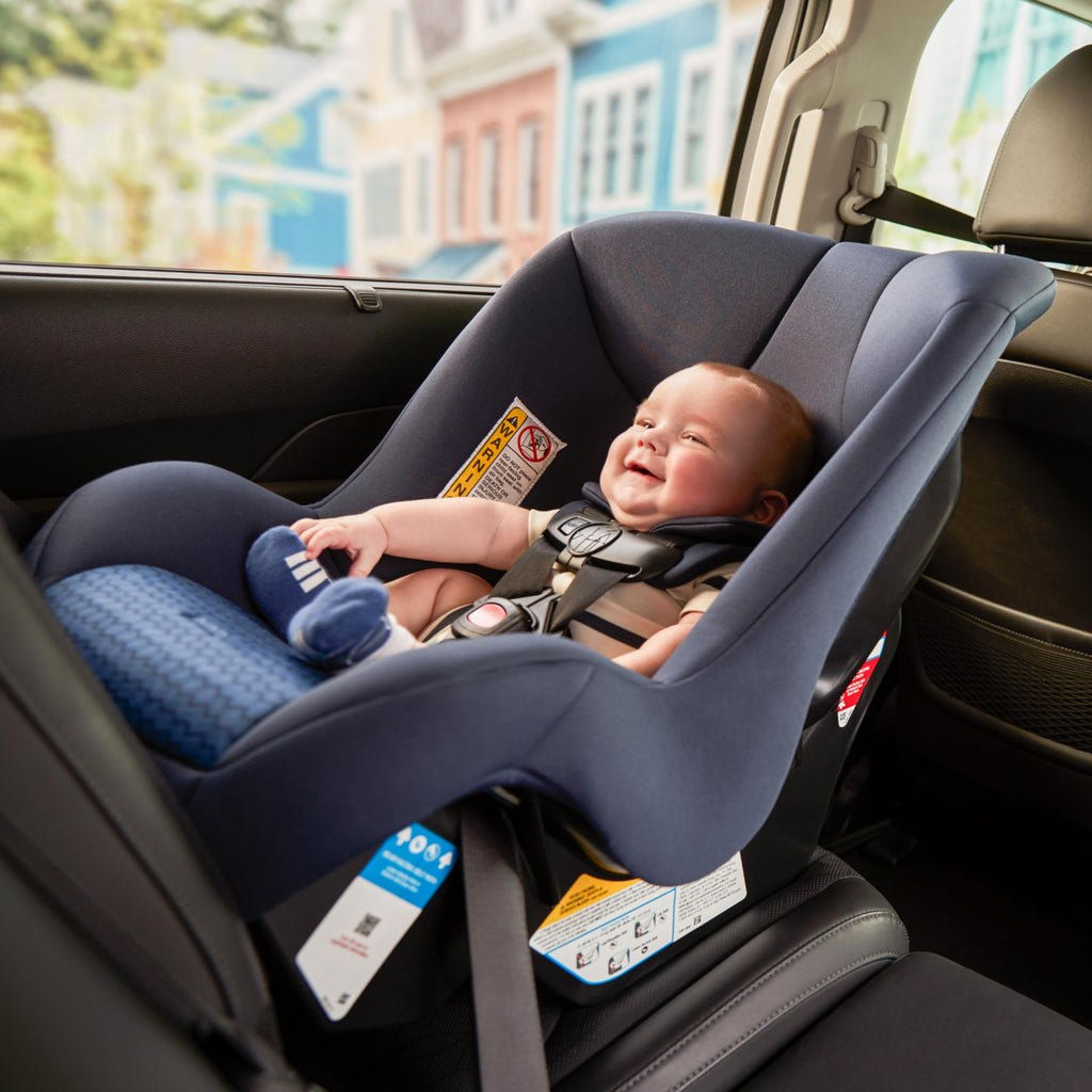 Safety 1st Smooth Ride Convertible Car Seat, 2-in-1 Rear & Forward Facing, 5-40 lbs, 30-50 lbs, Fits 3 Across, Slim