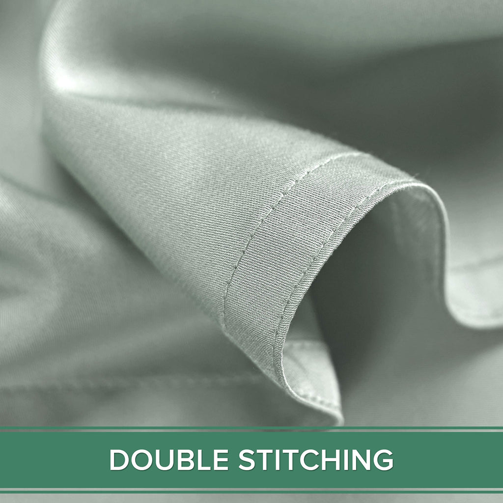 King Sheets by, Genuine 100% Organic Viscose Derived from Bamboo Bed Sheet Set, Luxuriously Soft & Cooling, Double