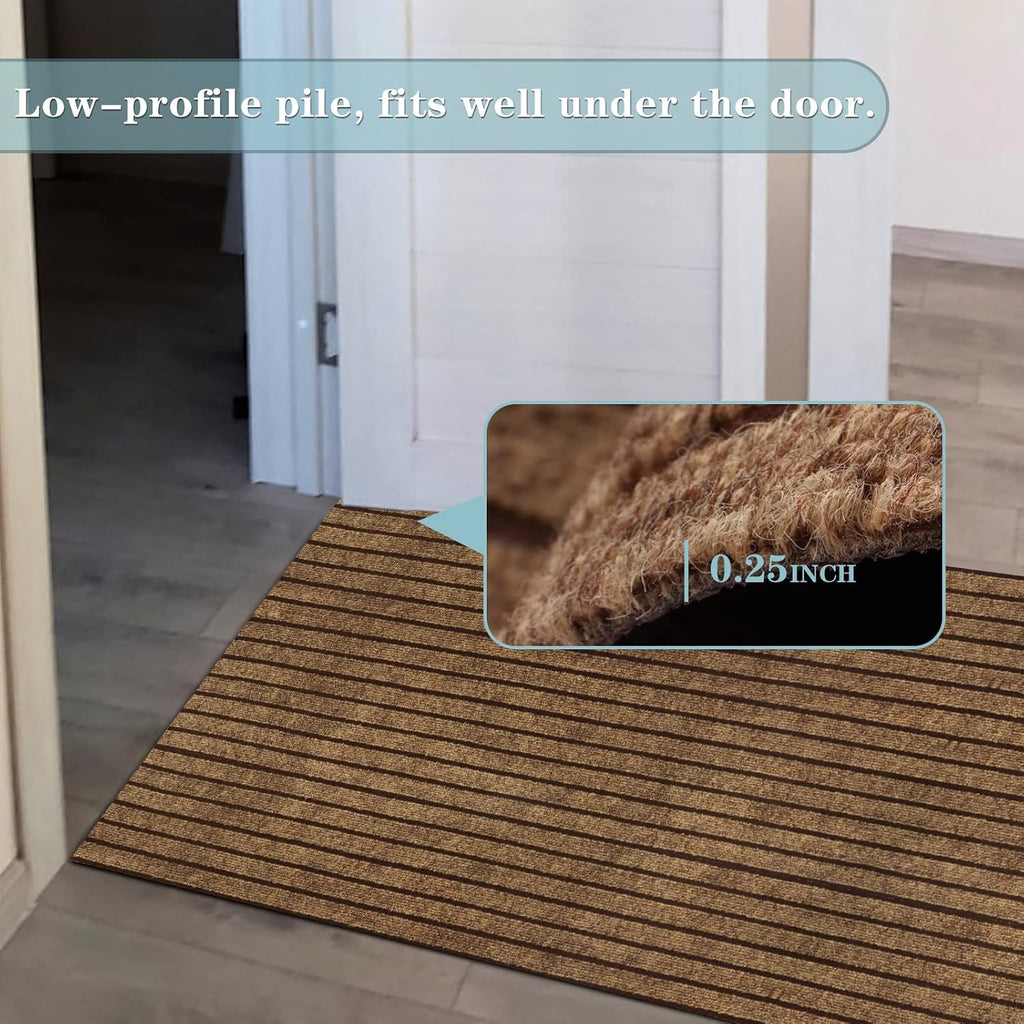 Runner Rug 2FT x 6FT, AYOHA 2'-82' Utility Carpet Runner Hallway Aisles Balcony Garages, Area Rugs with Non-Slip