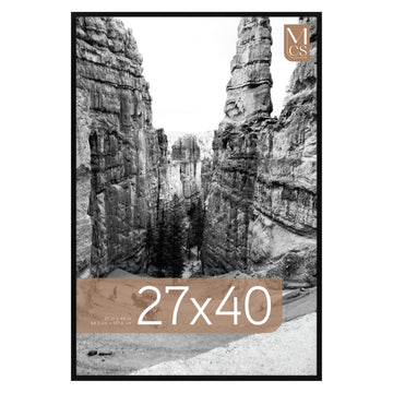 Everline Movie Poster Frame, 27x40, Black