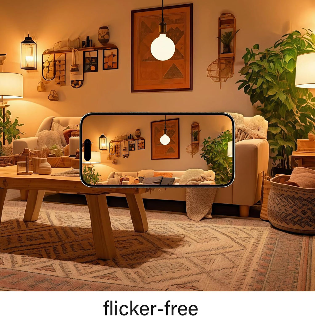 Oversized LED Edison Bulb, 12W 1800LM Dimmable E26 3000k,1 Pack