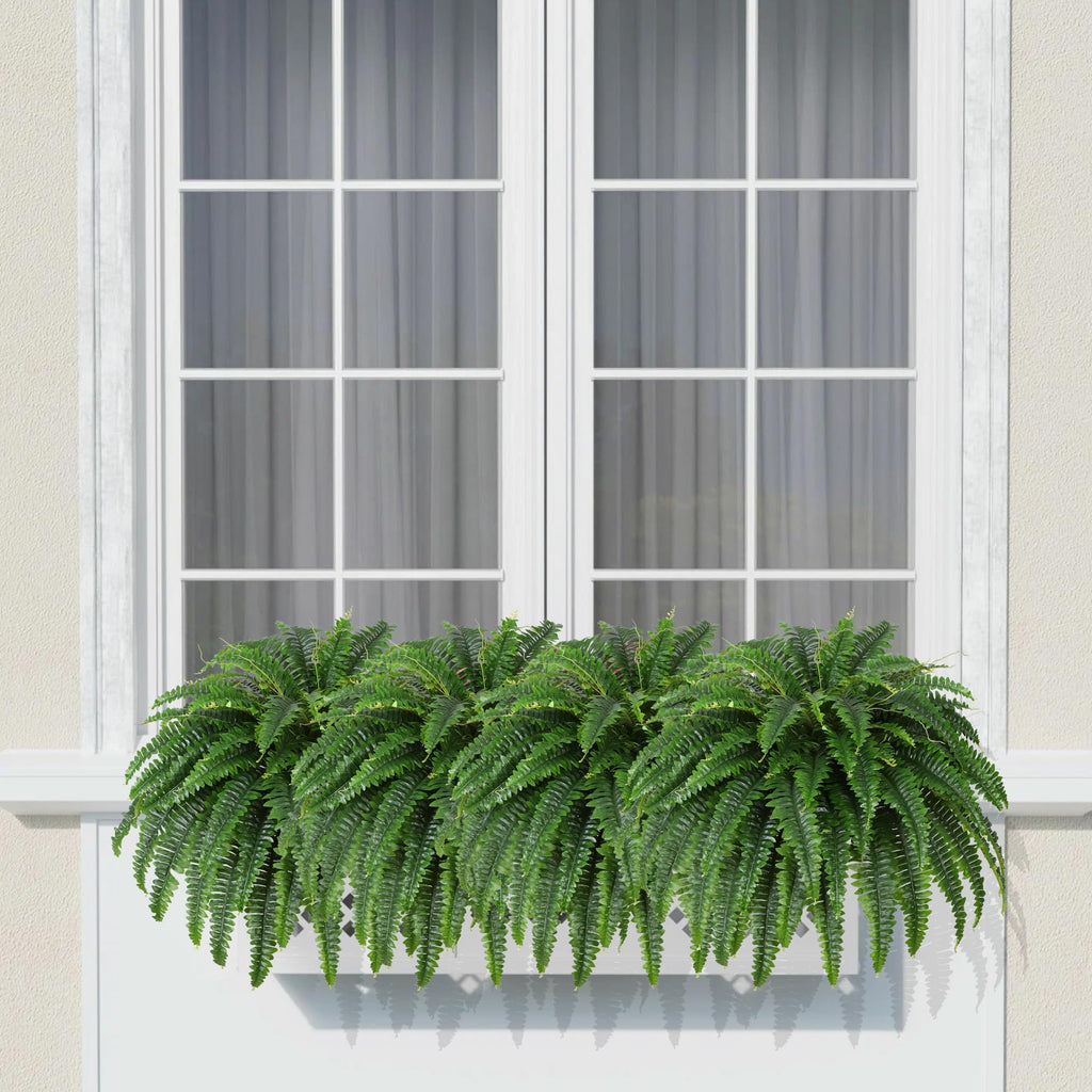 43" Artificial Boston Fern, Outdoor Faux Plant