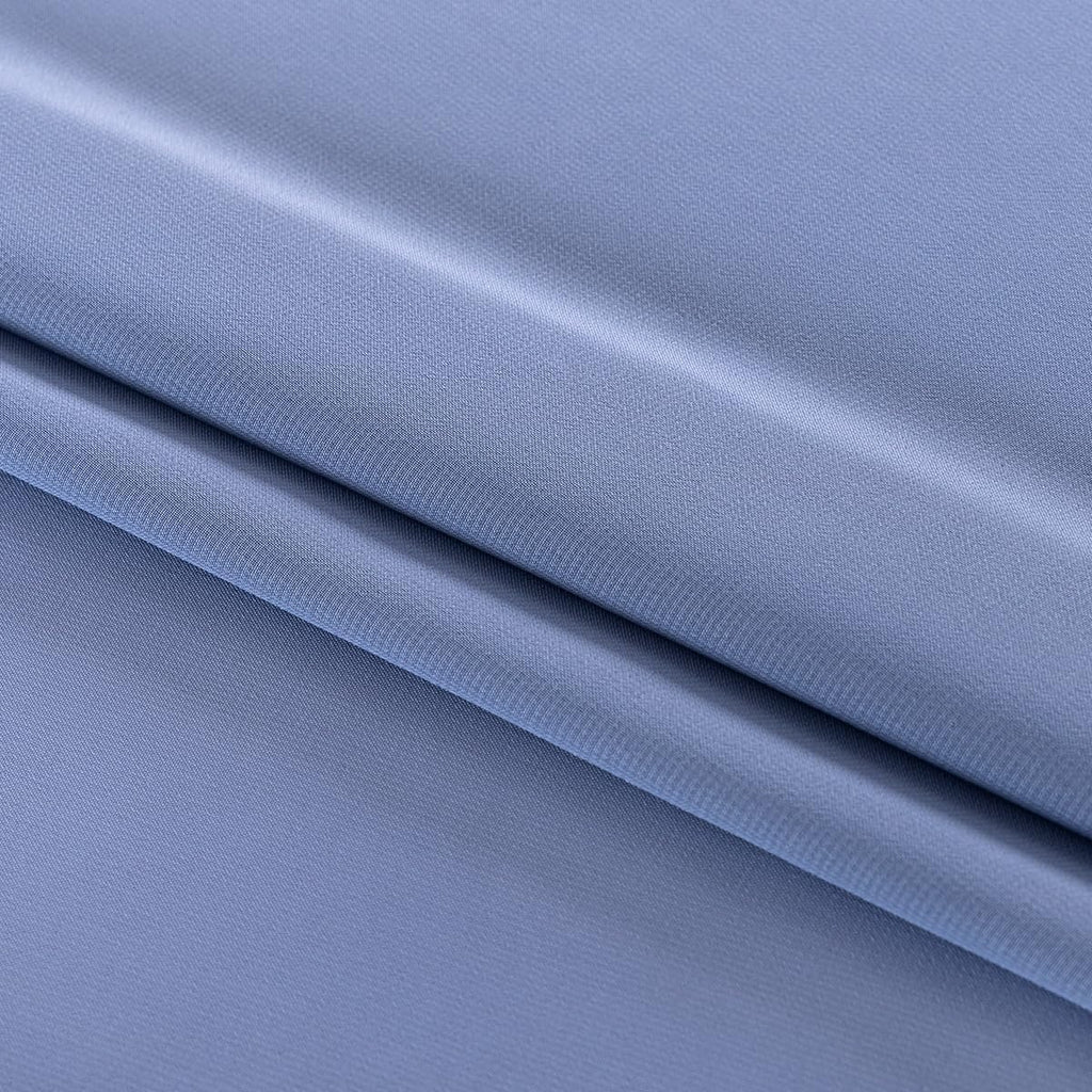 Dusty Blue Chiffon Fabric by The Yard Continuous Sheer Arch Fabric 3 Yards
