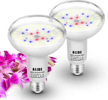 Full Spectrum Led Indoor Plant Grow Light Bulbs 15W 2000lm E26 BR30