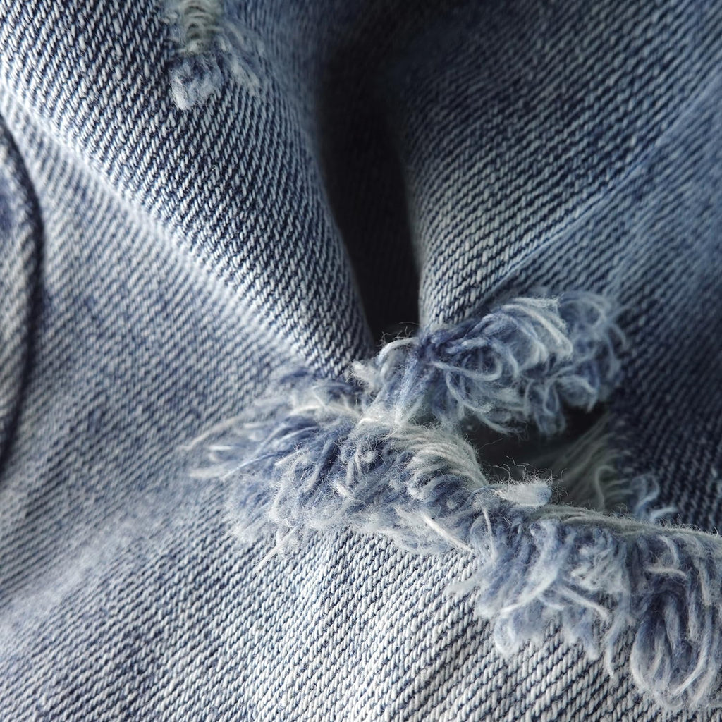 Baby Little Big Boys Ripped Denim Shorts Summer Jeans Half Pants
