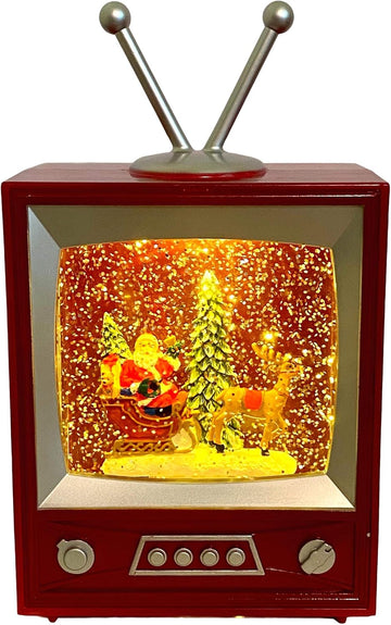 The San Francisco Music Box Santa in Spinning Water Television