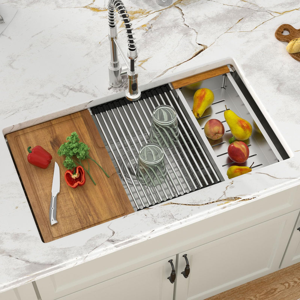 30 Inch Undermount T304 16 Gauge Stainless Steel