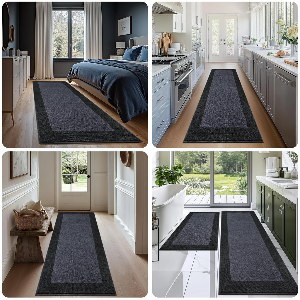 Kitchen Rug 24" x 70", Hallway Runner Rug for Floor Roll Packing